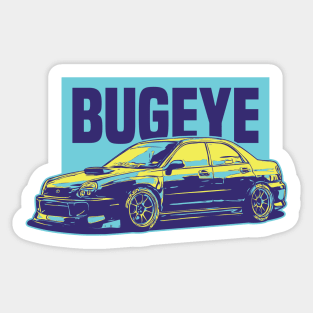 Subie Bugeye JDM Sport Car Sticker